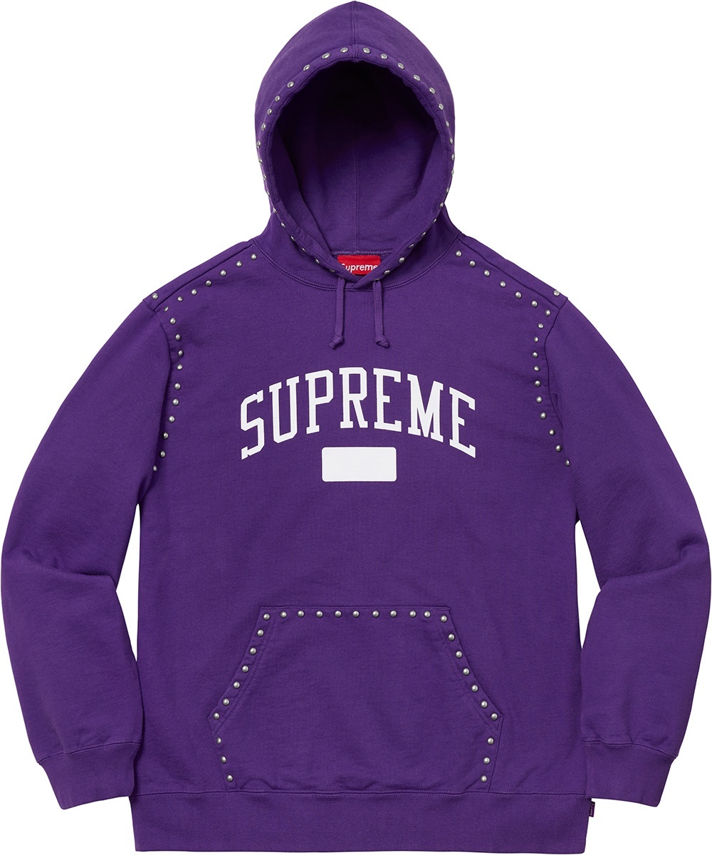 Studded Hooded Sweatshirt view 2
